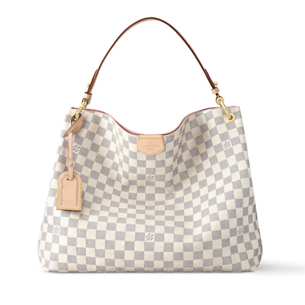 Louis Vuitton Damier Azur Canvas Bag & crossbody bag strap - Picture 2 of 15